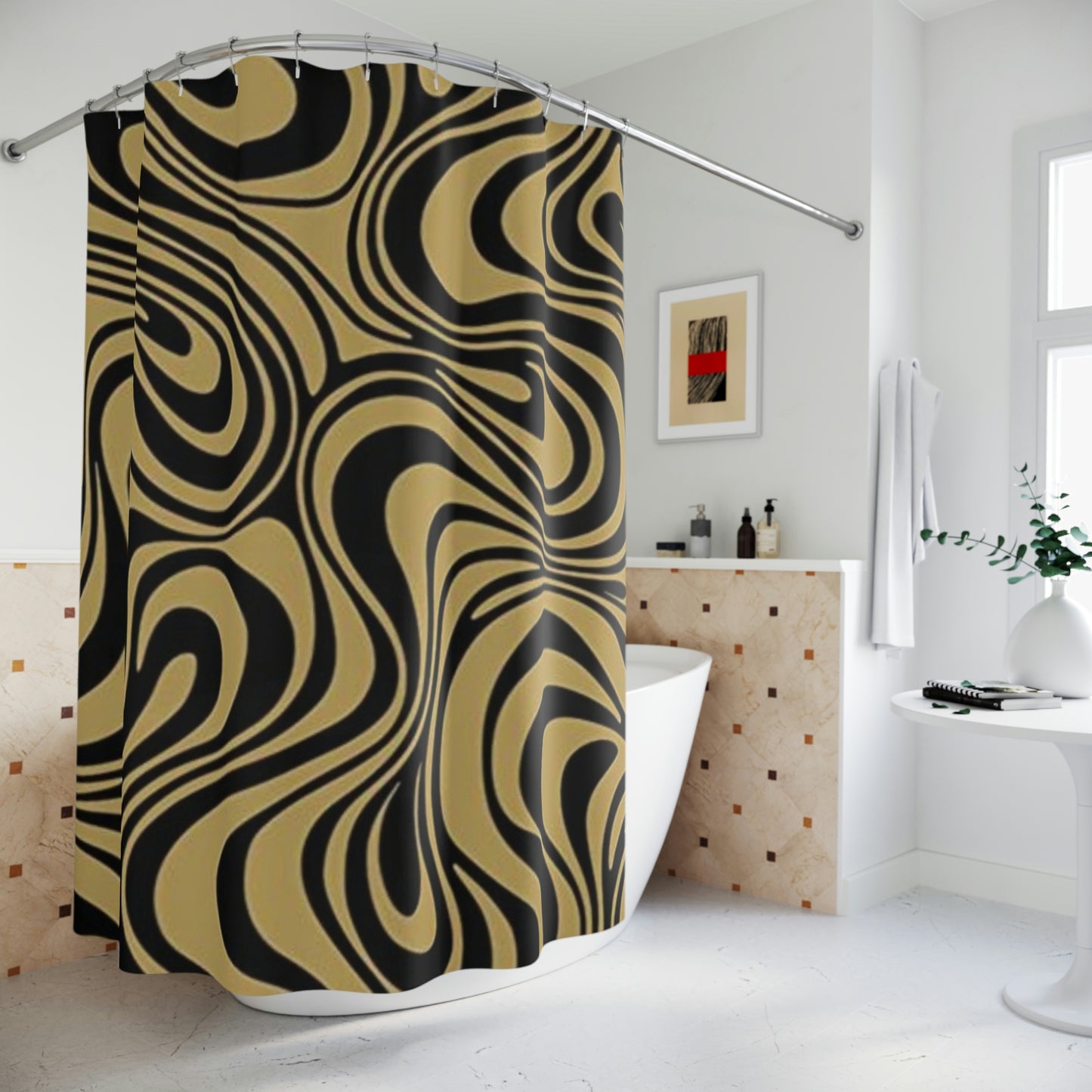 Swirl Shower Curtain